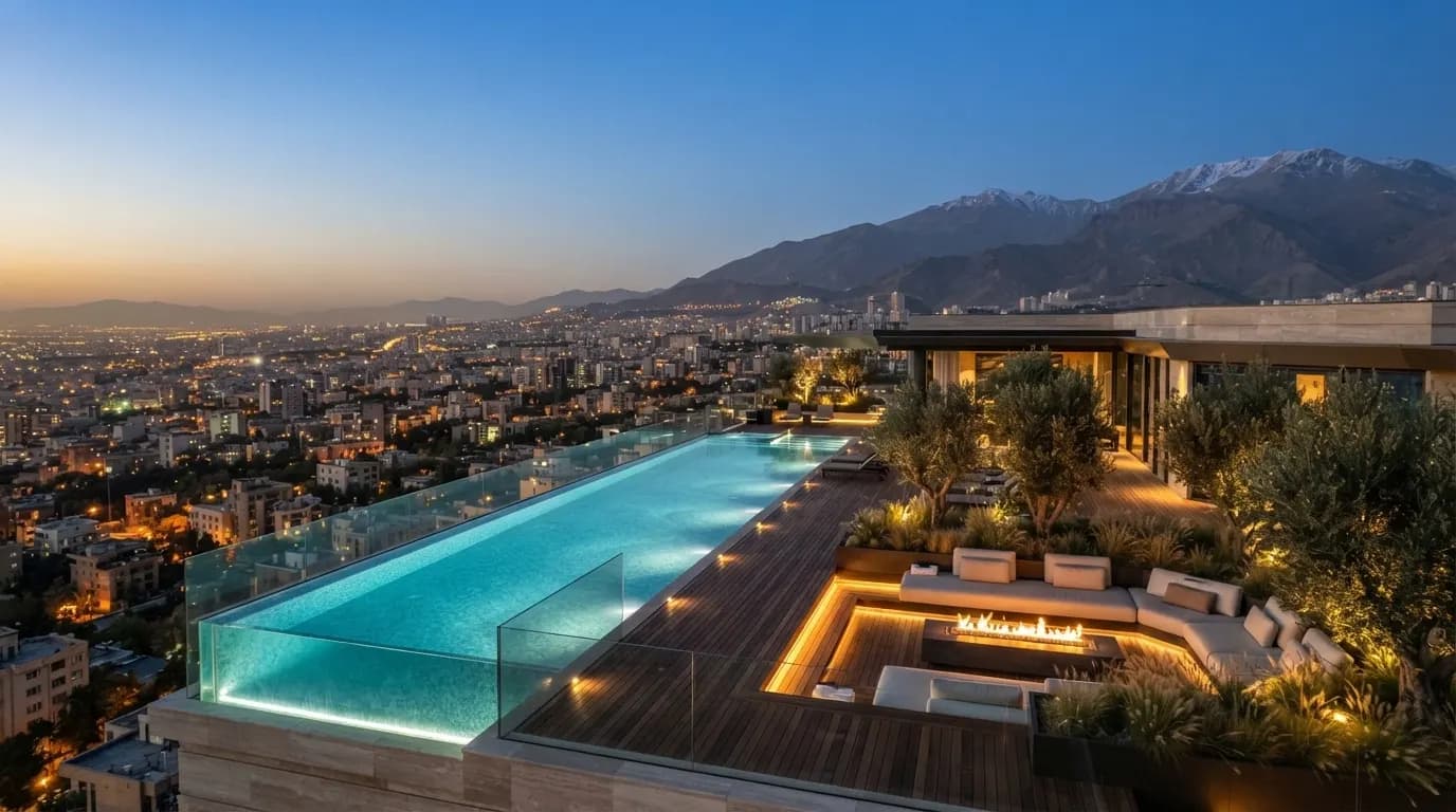 برج مسکونی شمال تهران — ۴